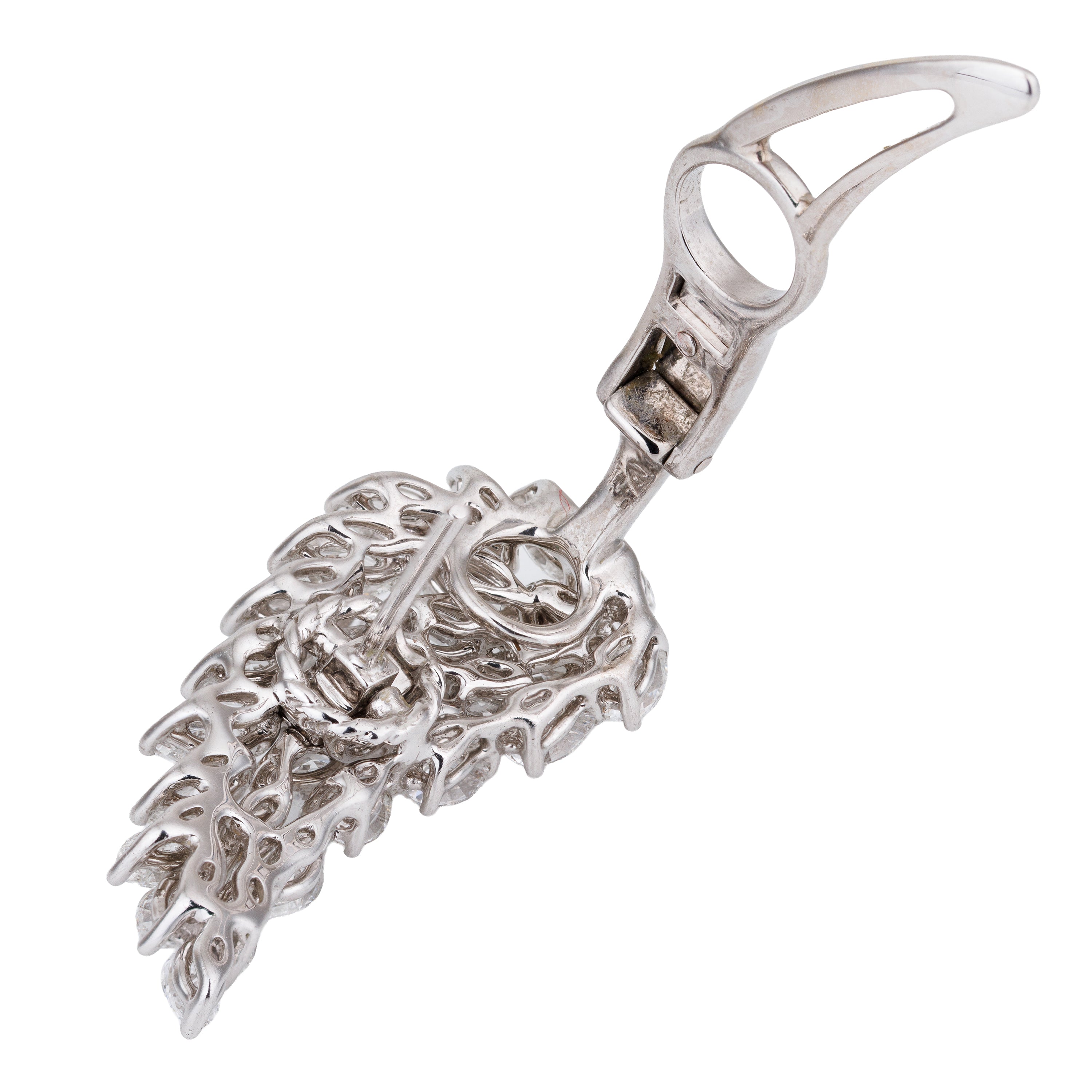 Messika Angel Wing Diamond Earrings | 18k White Gold