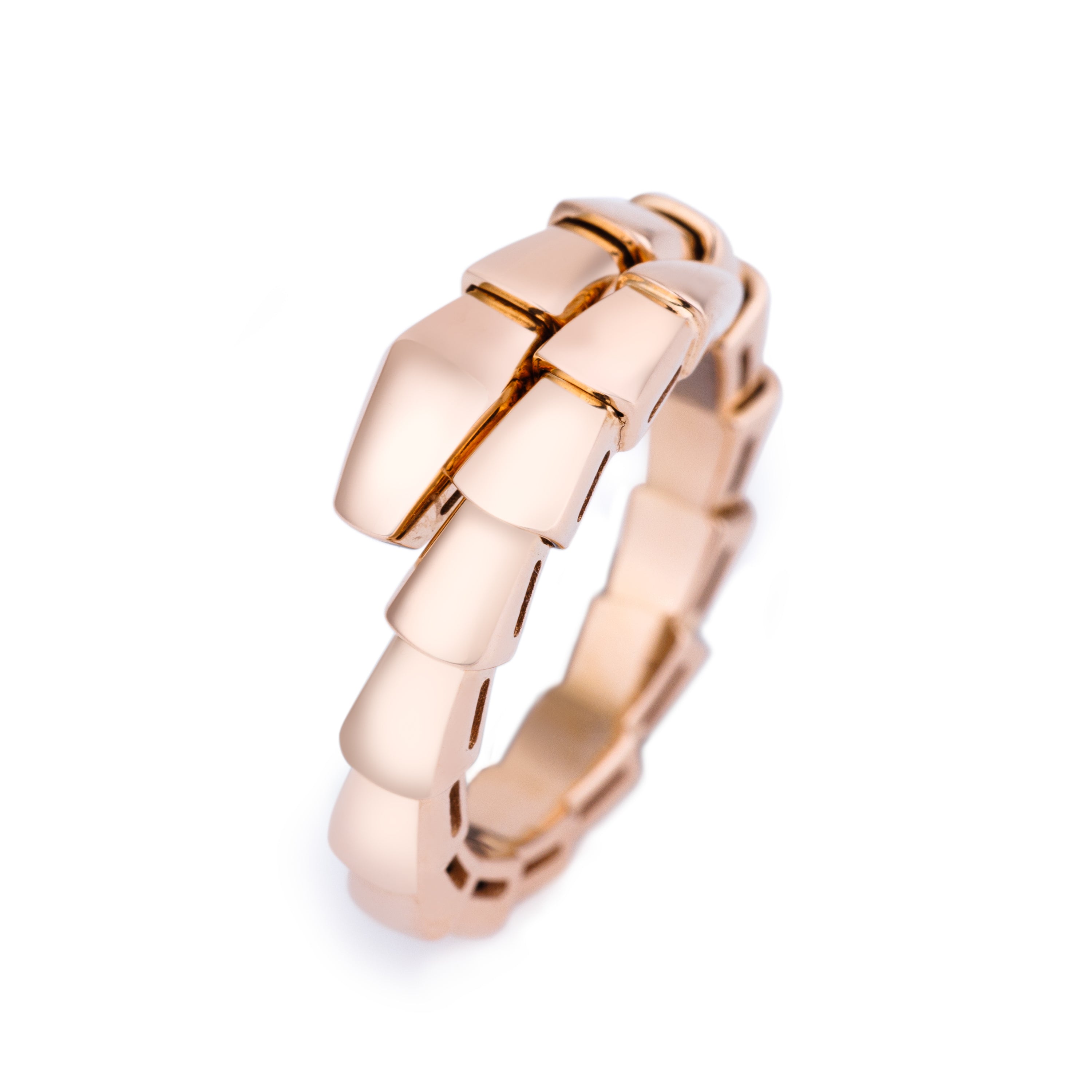 Bvlgari Serpenti Viper Ring | 18k Rose Gold