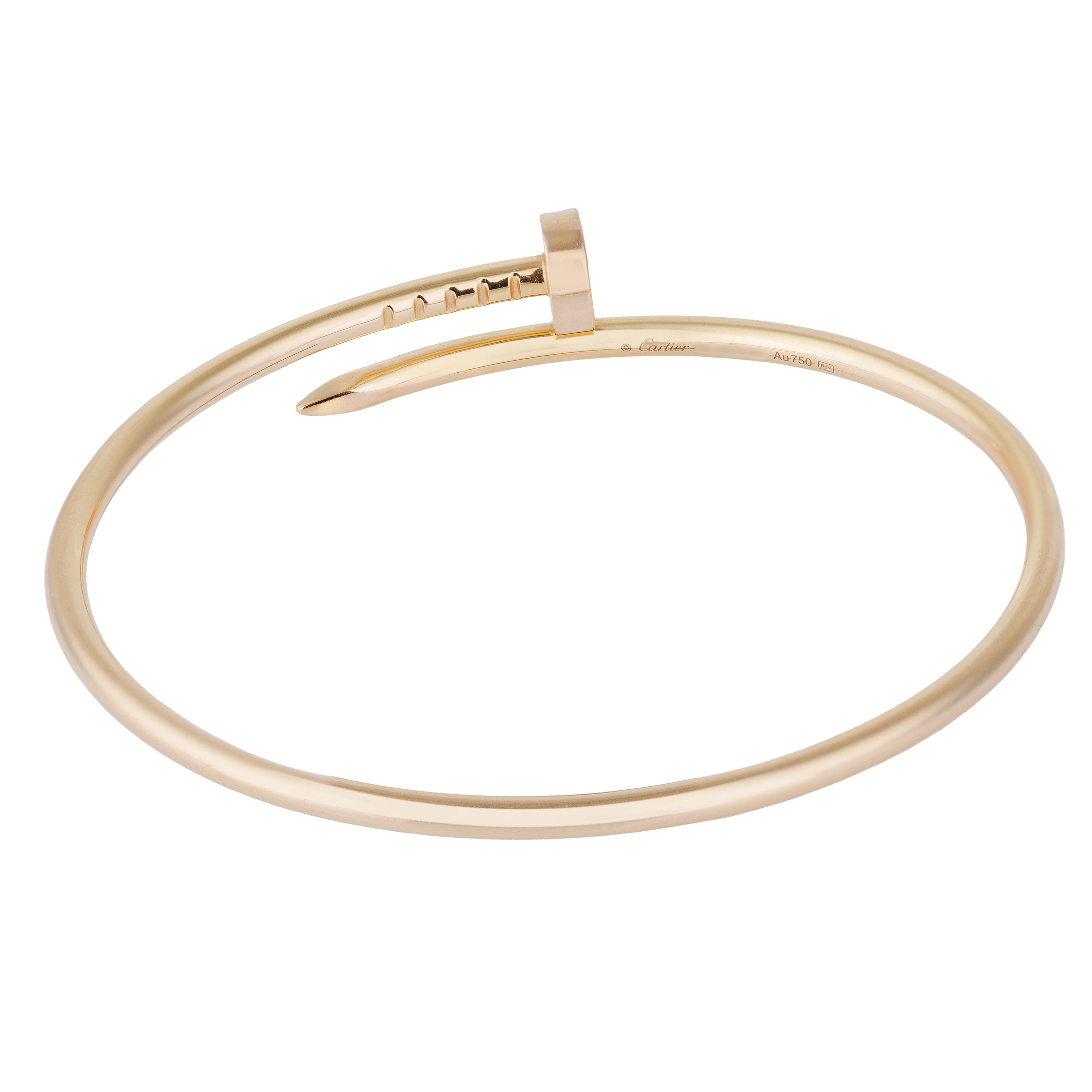 Cartier Juste Un Clou Bracelet, Small Model | 18k Yellow Gold | Size 16 | Papers | 2019