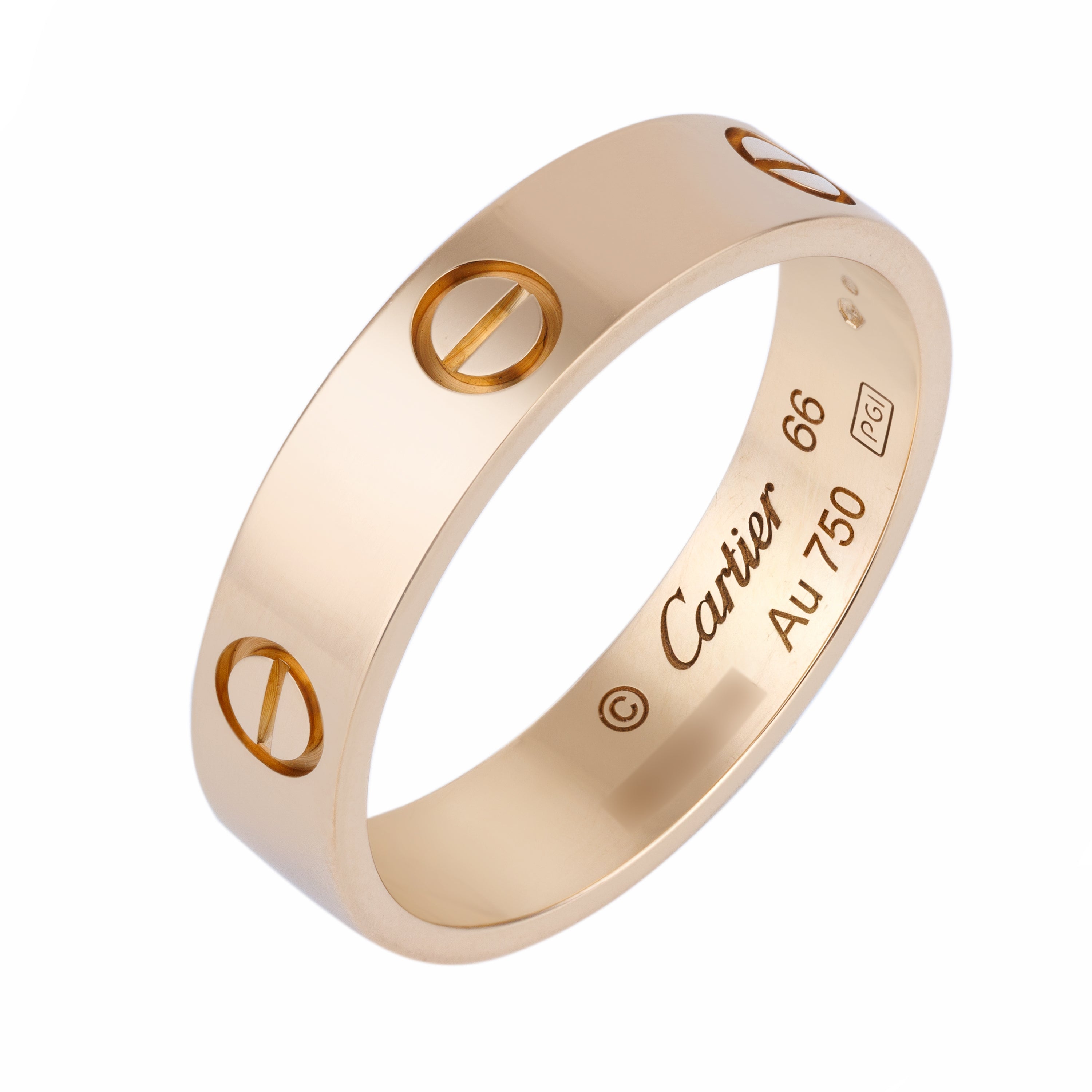 Cartier Love Ring, Classic Model | 18k Yellow Gold | Size 66 | Box & Paper | 2019
