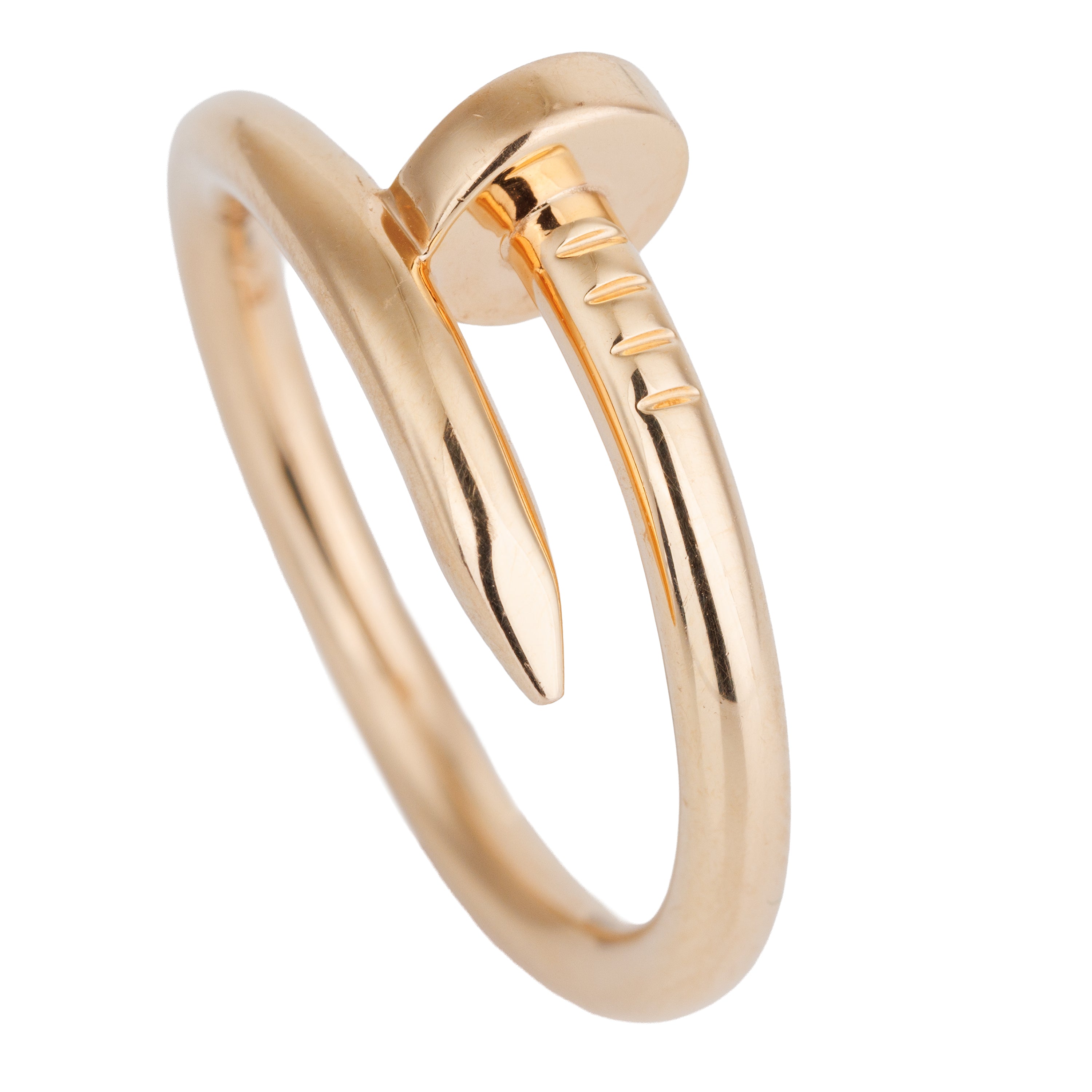 Cartier Juste un Clou Ring, Classic Model | 18k Rose Gold | Size 63 | Box & Paper | 2020