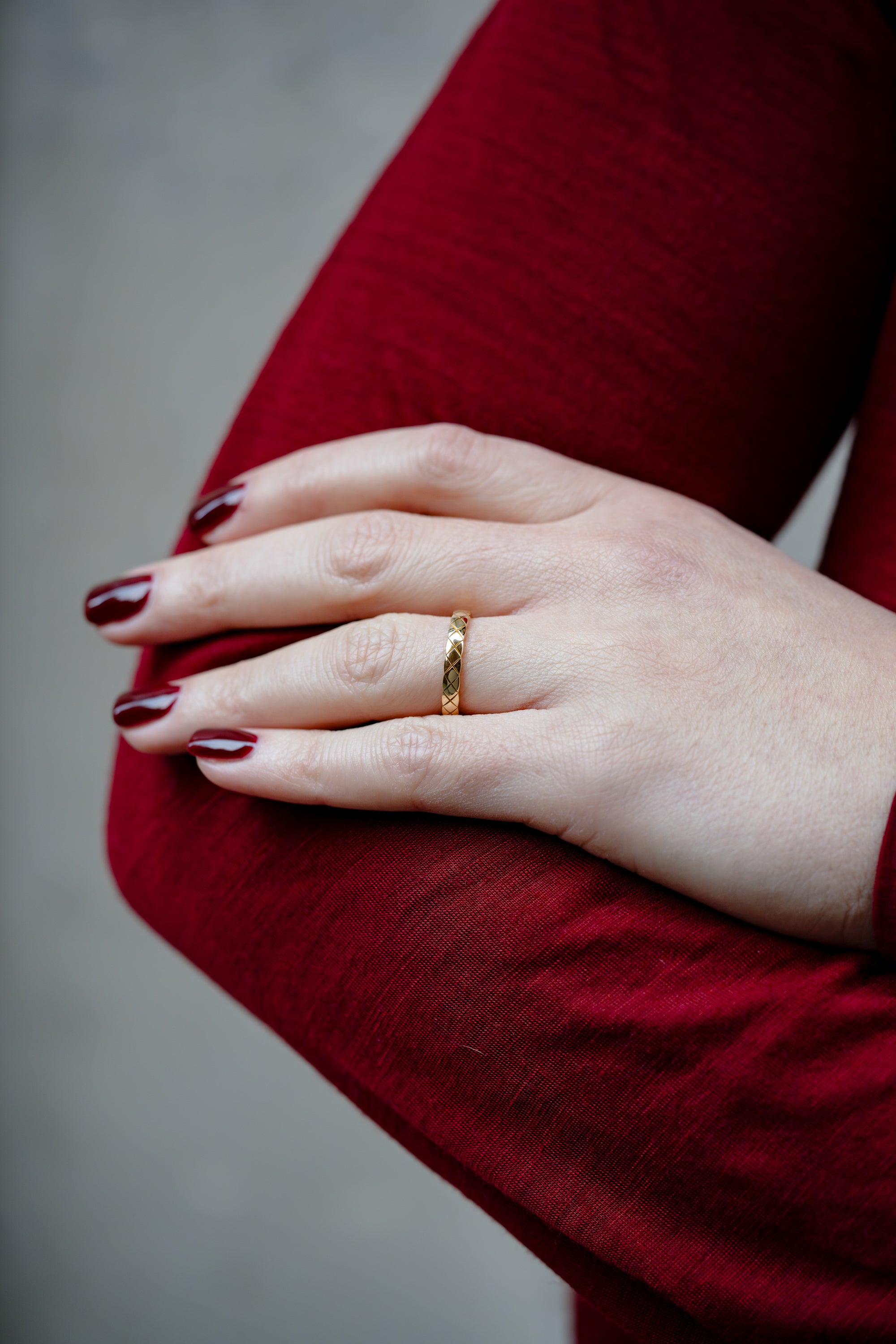 Chanel Coco Crush Ring, Mini Version | 18k Yellow Gold | Size 54 | Box