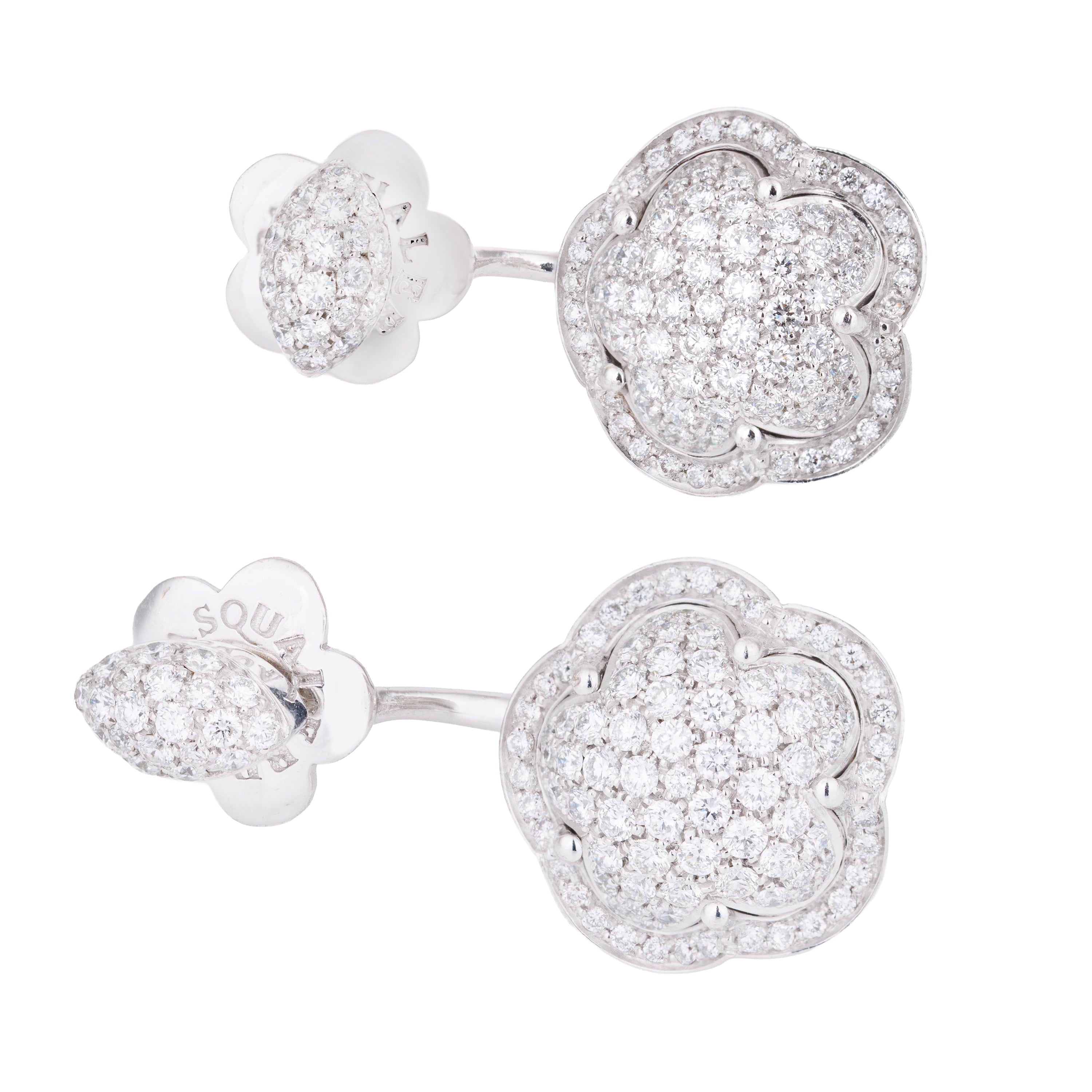 Pasquale Bruni Bon Ton Set | Pavé Diamond | Necklace, Ring & Earrings | 18k White Gold