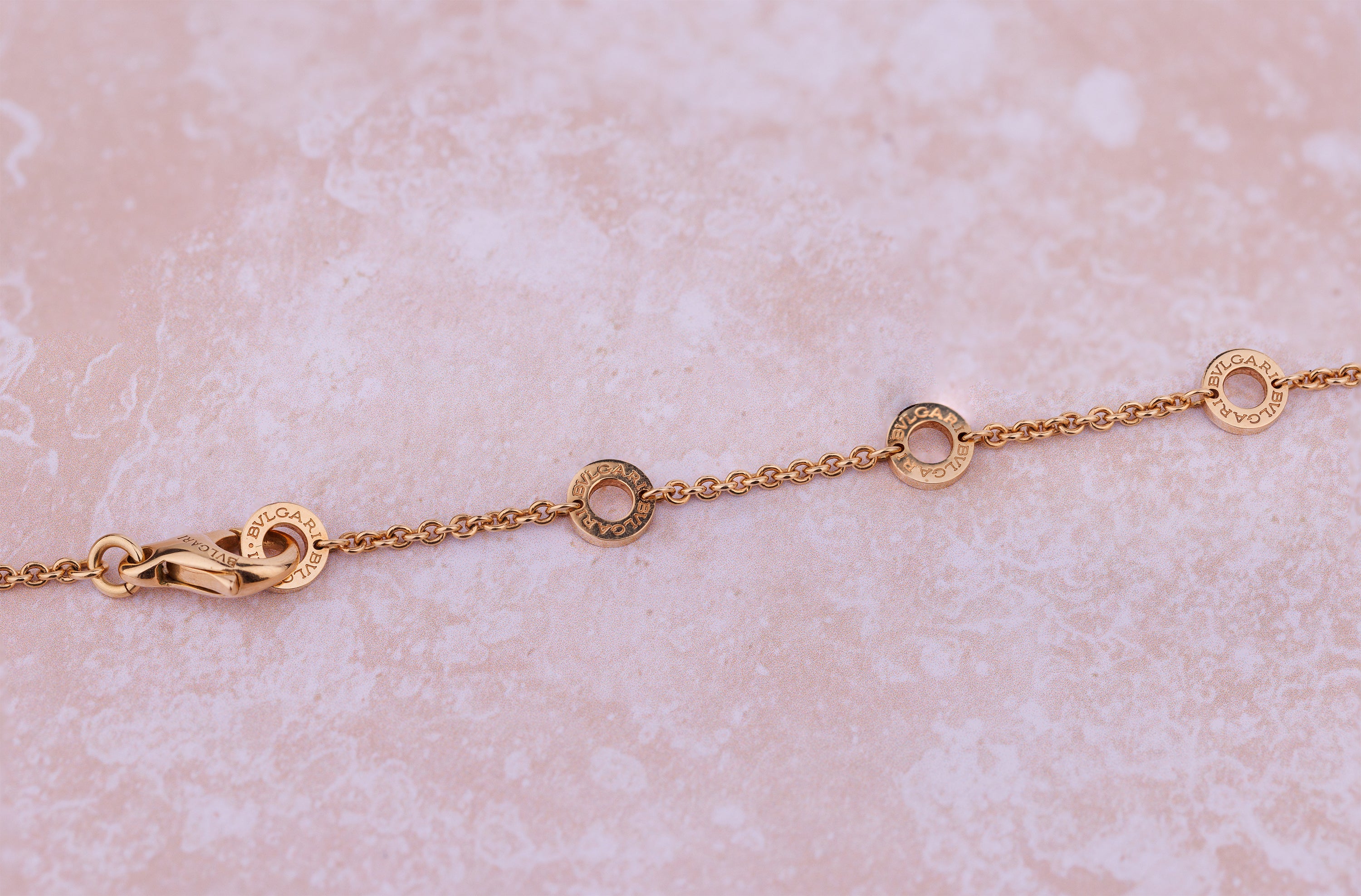 Bvlgari B.zero1 Multi-Gem & Diamond Suite | Lavalier Necklace & Earrings | 18k Yellow Gold