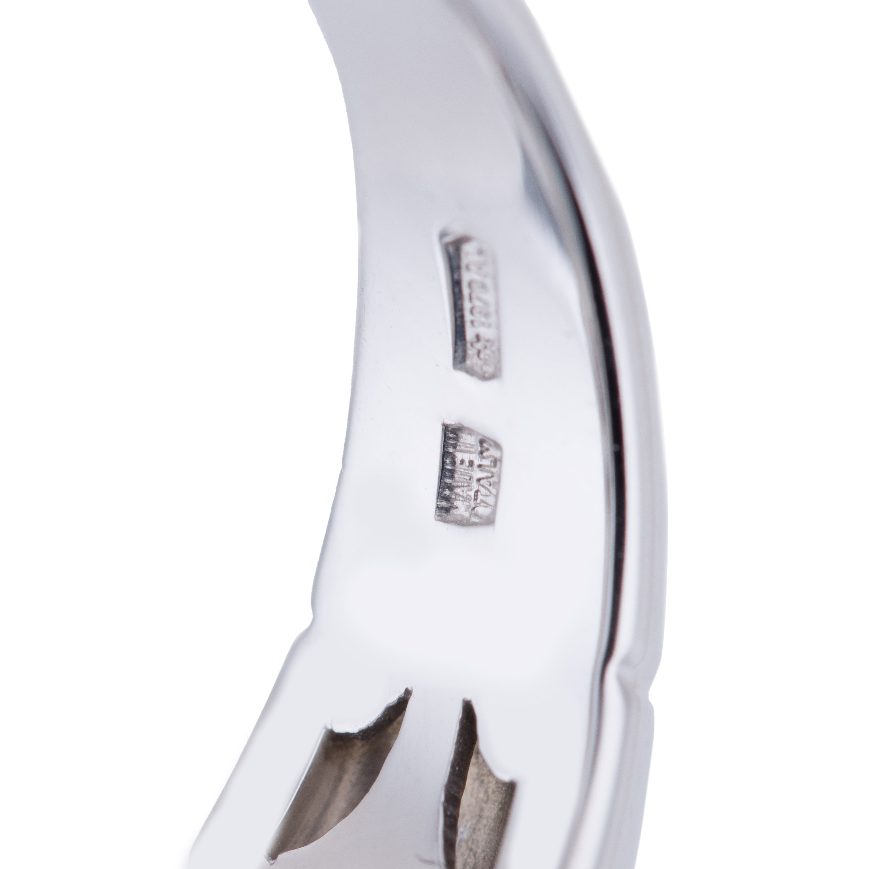 Bvlgari Passo Doppio Pearl & Diamond Ring | 18k White Gold | 1980's