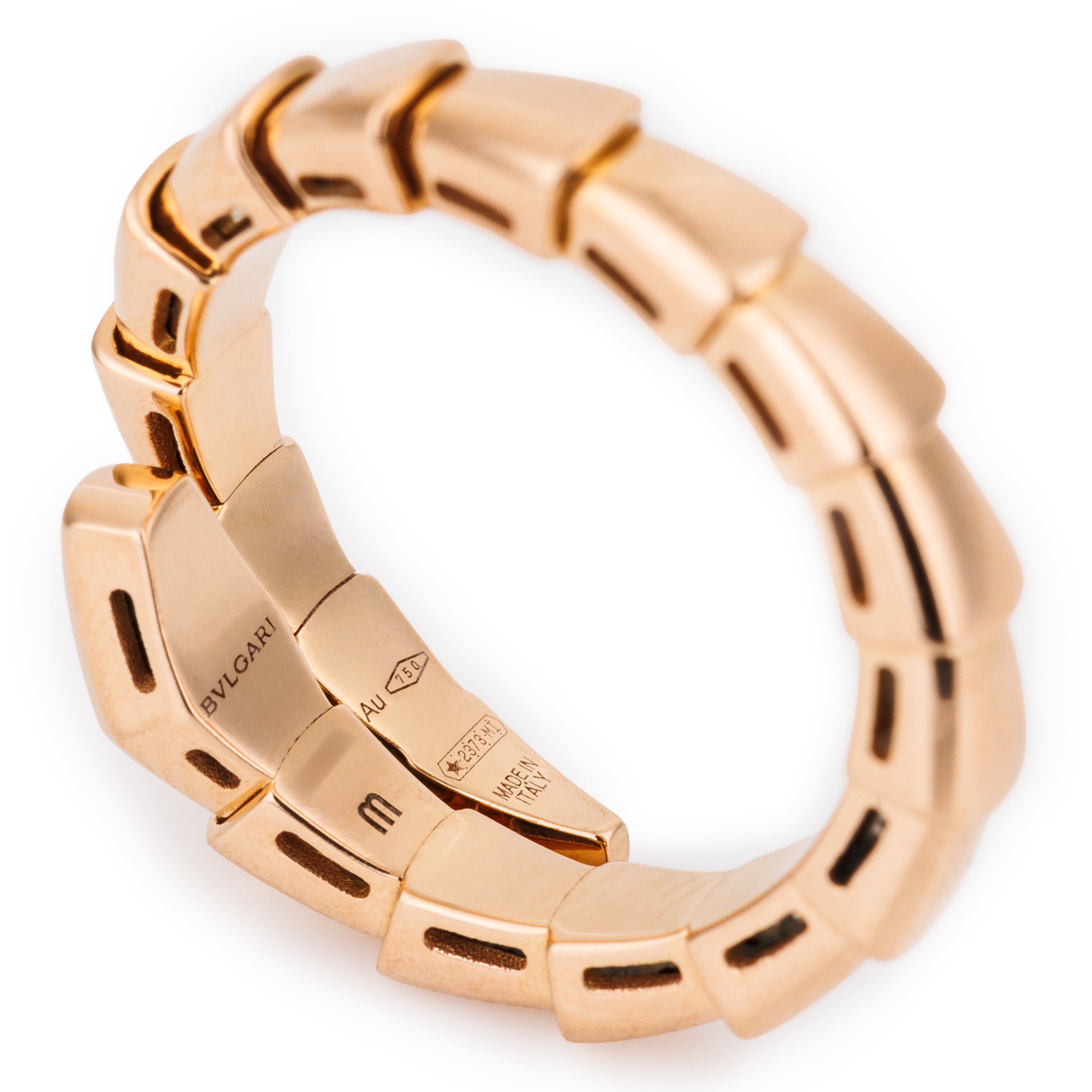 Bvlgari Serpenti Viper Ring | 18k Rose Gold