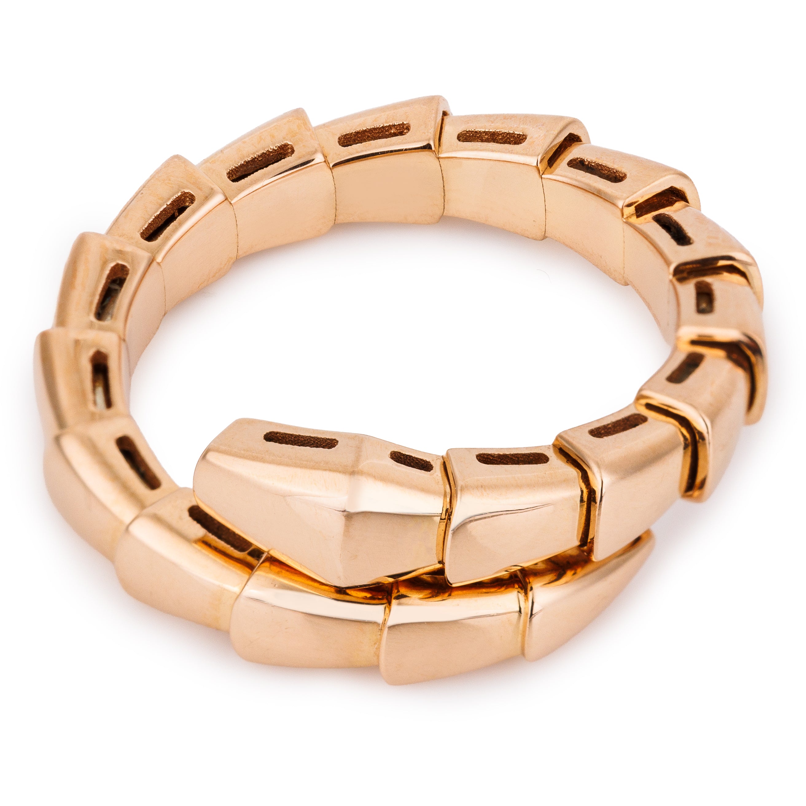 Bvlgari Serpenti Viper Ring | 18k Rose Gold