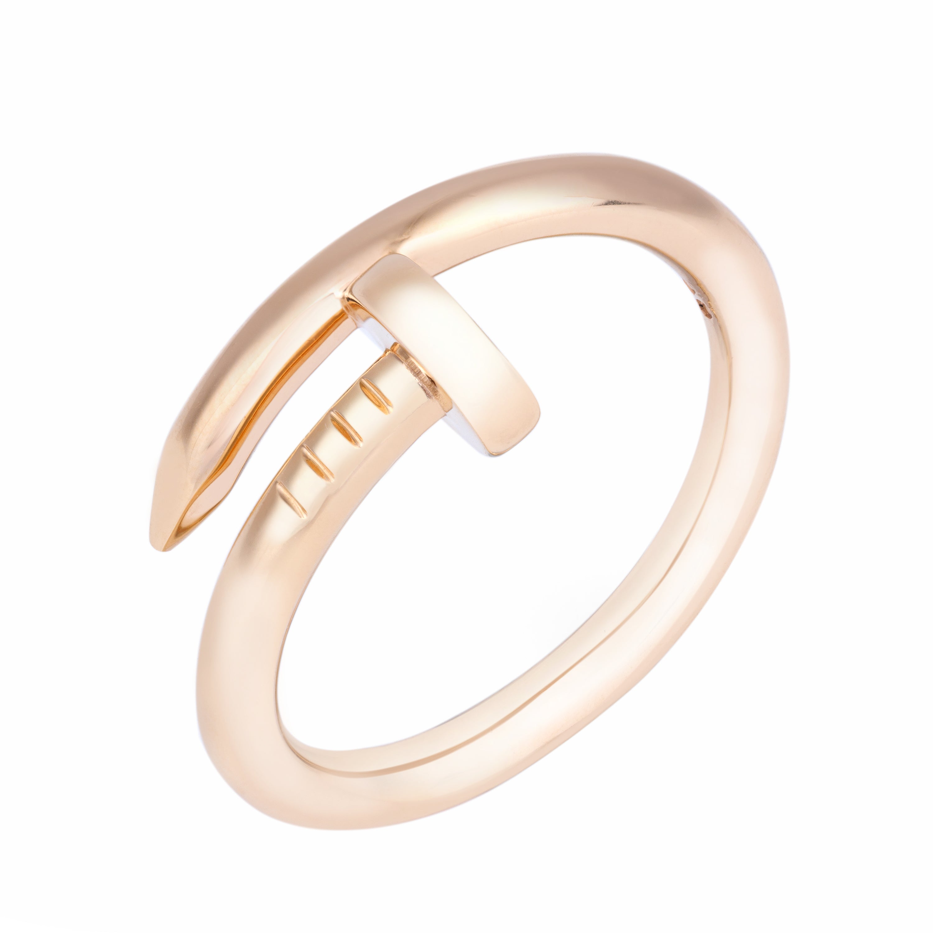 Cartier Juste un Clou Ring, Classic Model | 18k Rose Gold | Size 63 | Box & Paper | 2020