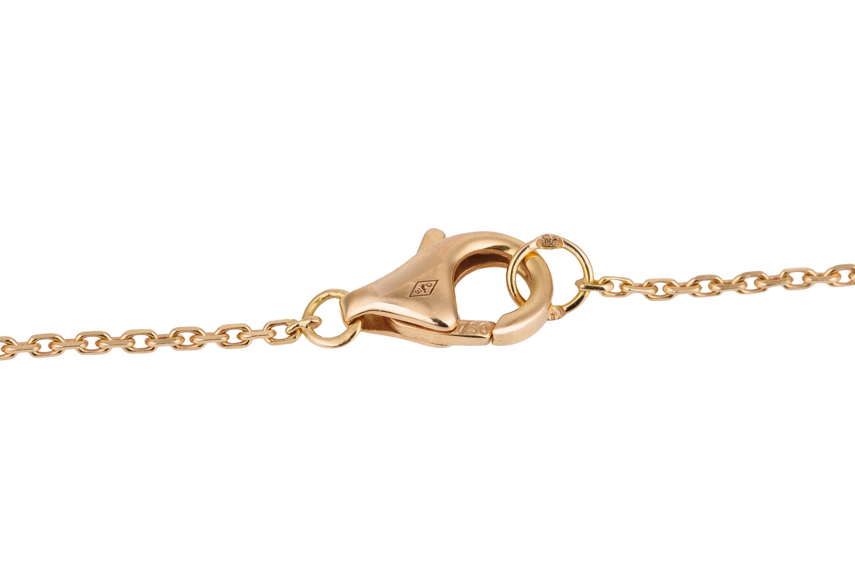 Cartier Panthère de Cartier Pendant Necklace | Tsvaorite Garnet & Onyx | 18k Rose Gold | Papers
