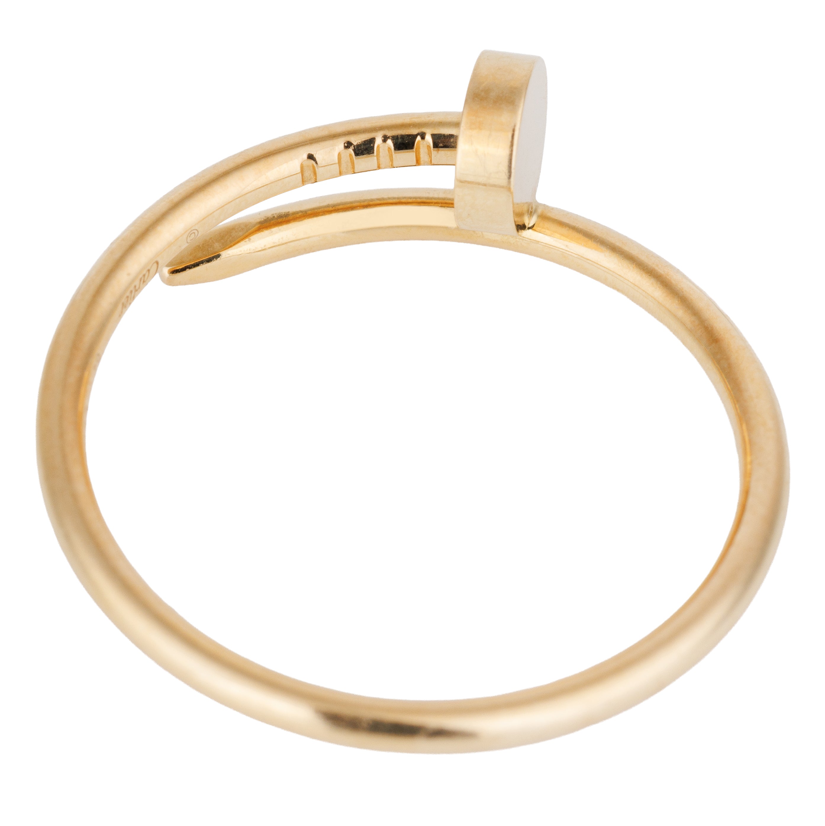 Cartier Juste Un Clou Ring, Small Model | 18k Yellow Gold | Size 64 | Box & Papers | 2019