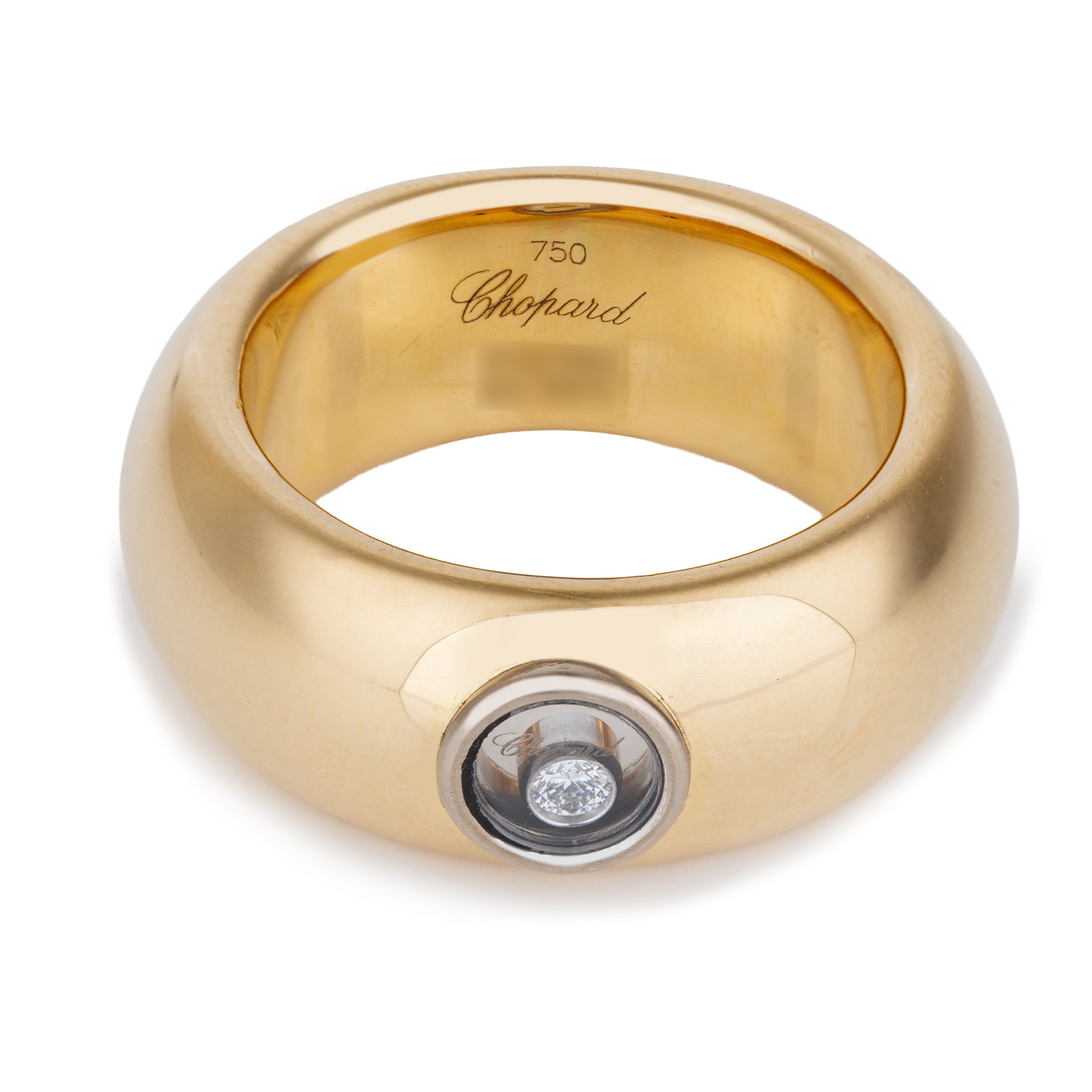 Chopard Happy Diamonds Ring | 18k Yellow Gold