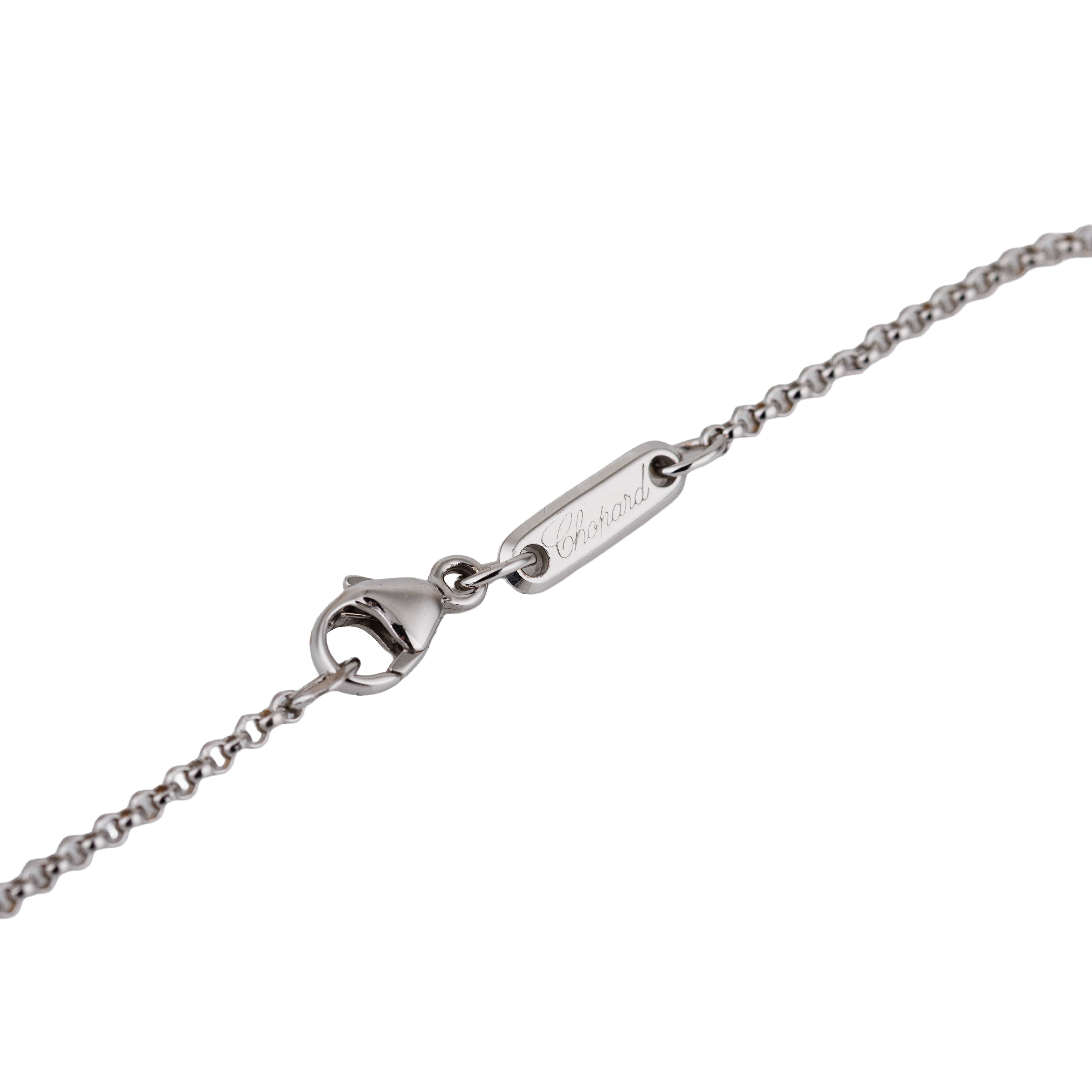 Chopard Happy Diamonds Heart Pendant Necklace | 18k White Gold