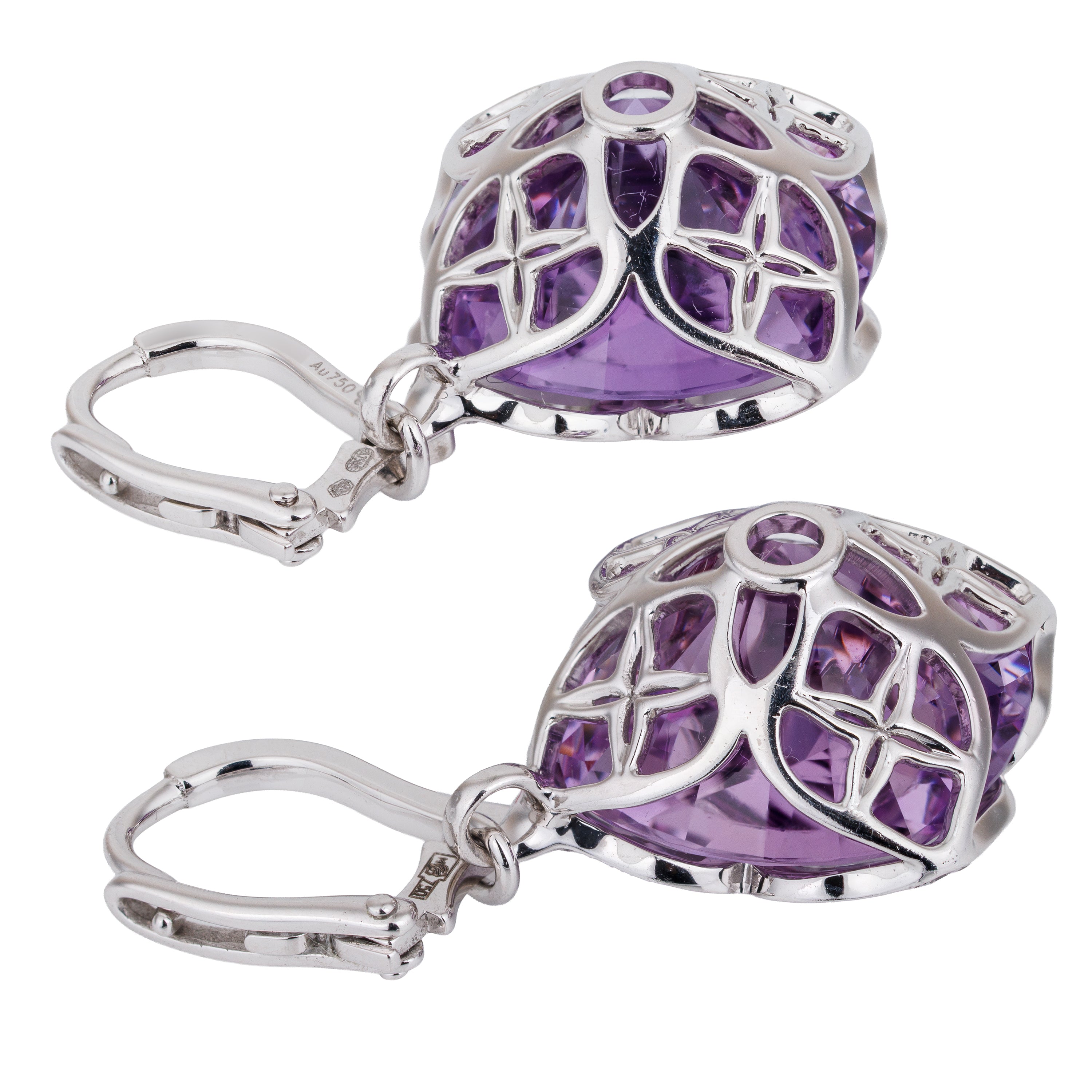 Chopard 'Imperiale' Cocktail Set | Amethyst & Diamond | Necklace, Ring & Earrings | 18k White Gold
