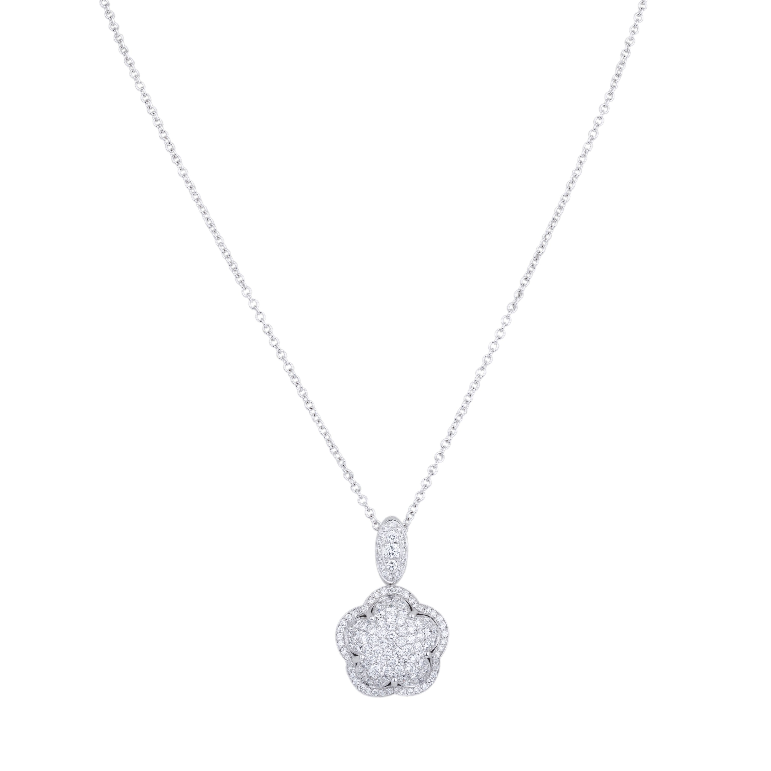 Pasquale Bruni Bon Ton Set | Necklace, Ring & Earrings | Pavé Diamond | 18k White Gold