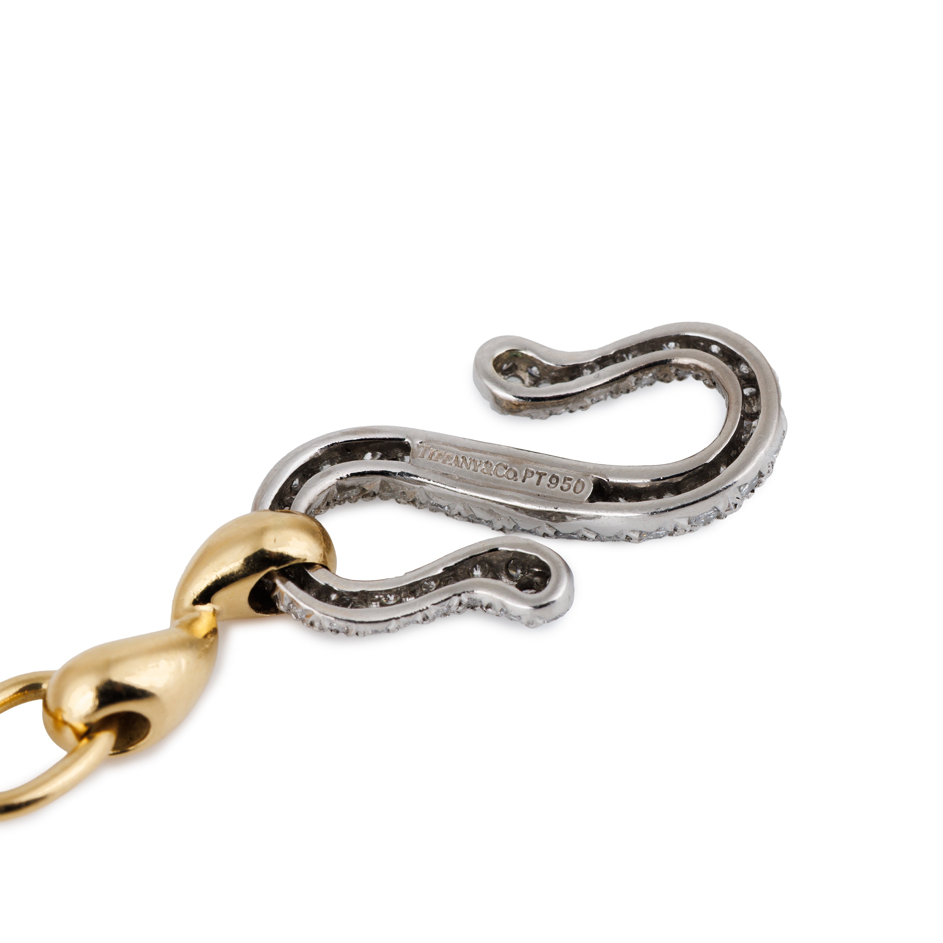 Tiffany & Co. Snake Bracelet | Pavé Diamonds | Platinum & 18k Yellow Gold | 1990s